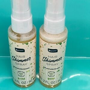 B-Pure Hair Shimmer Spray Gold set of 2